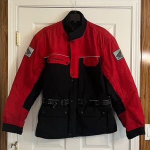 Men's Vintage Honda Rider Collection Intersport Motorcycle Riding Jacket Size XL